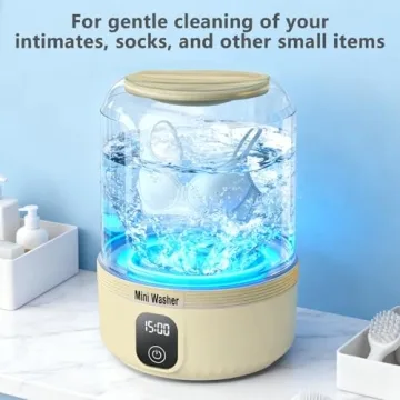 Upgrade to Portable Washing Machine for Quick Laundry Solutions