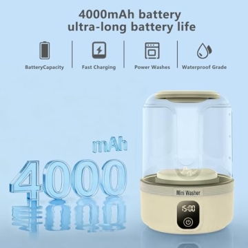 Upgrade to Portable Washing Machine for Quick Laundry Solutions