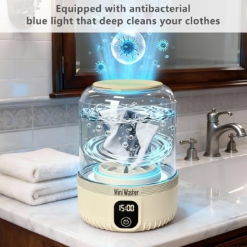 Upgrade to Portable Washing Machine for Quick Laundry Solutions