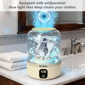 Upgrade to Portable Washing Machine for Quick Laundry Solutions