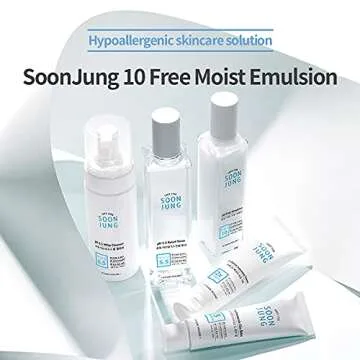 ETUDE SoonJung 10 Free Moist Emulsion 130ml 21AD | Hypoallergenic Non-Irritating Hydrating Emulsion for Skin Damage Care and Relaxation | Korean Skin Care