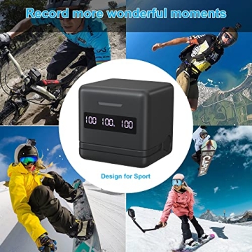 TOMSHEIR GoPro 2000mAh Battery 2-Pack & Charger