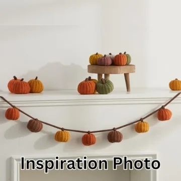 Mini Knit Pumpkins Set - Cozy Fall Decor