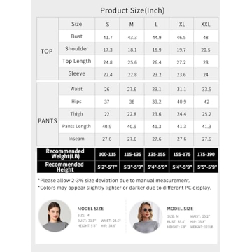 SuperPrity Lounge Sets for Women Two Piece Outfits Knit Sweater Top Wide Leg Pants Matching Sets Sweatsuits 2024 Fall Fashion-L,Black