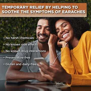 Similasan Earache Relief Ear Drops for Natural Comfort