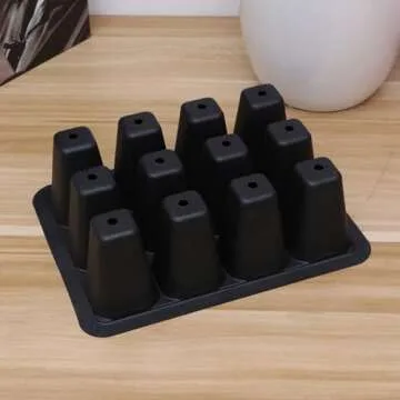 Trays Seed Starter Tray: 5-Pack Plant Starter Kit with Dome and Base Mini Propagator Plant Greenhouse Grow Kit for Growing Starting