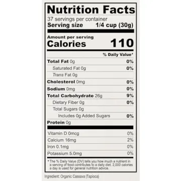 Anthony's Organic Tapioca Flour for Gluten-Free Cooking