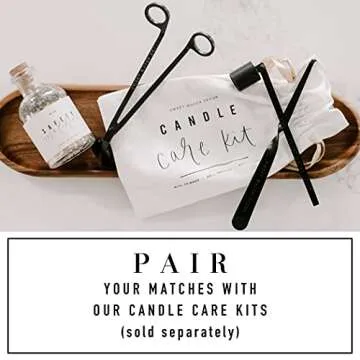 Buy Sweet Water Decor Stylish Apothecary Match Jar Now!