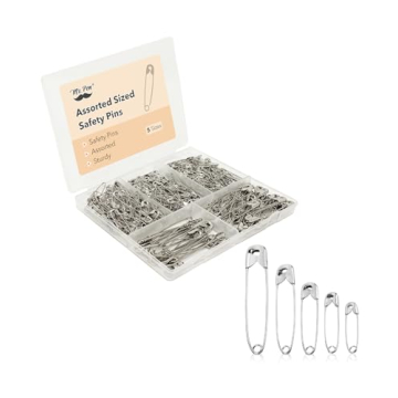 Mr. Pen Safety Pins Assortment - 300 Pack with Variety of Sizes for Everyday Use