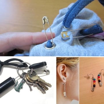 Mr. Pen Safety Pins Assortment - 300 Pack, Versatile Sizes