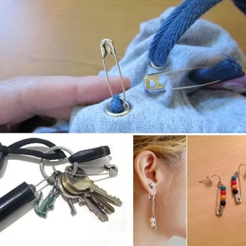 Mr. Pen Safety Pins Assortment - 300 Pack, Versatile Sizes