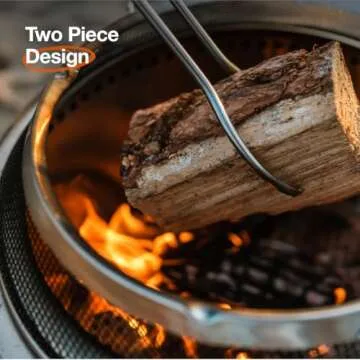 Solo Stove Bonfire Shield - Ultimate Stainless Steel Fire Safety