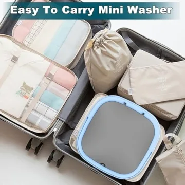 Mini Portable Washing Machine for Travel & Home