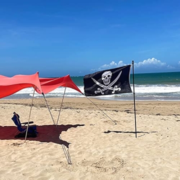 HOHAJIU Pirate Flag - Durable 3 X 5 Ft for Parties