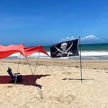 HOHAJIU Pirate Flag - Durable 3 X 5 Ft for Parties