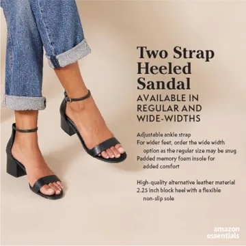 Stylish Amazon Essentials Women's Heeled Sandals