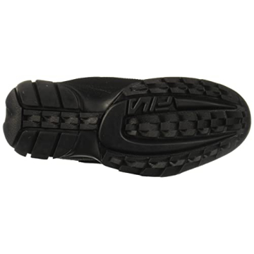 Fila Disruptor II Kids Sneaker Triple Black Size 4.5 M US