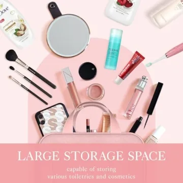 HOTOR Toiletry Bag with Hanging Hook for Travel