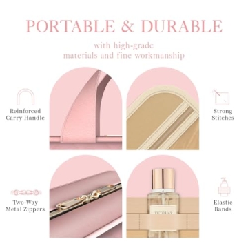 HOTOR Toiletry Bag with Hanging Hook for Travel