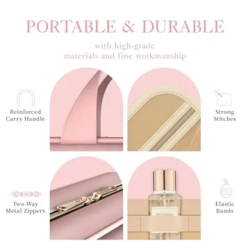 HOTOR Toiletry Bag with Hanging Hook for Travel