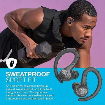 JLab Go Air Sport Earbuds | Secure Design & Long Playtime