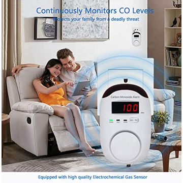 WESHLGD CO Detector with LED Display and Voice Alert