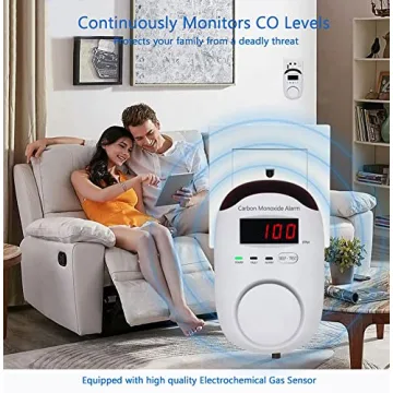 WESHLGD CO Detector with LED Display and Voice Alert
