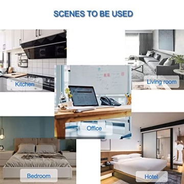 WESHLGD CO Detector with LED Display and Voice Alert