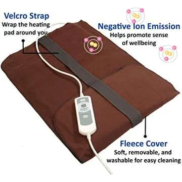 Extra Large Digital Moist Heating Pad for Muscle Relief