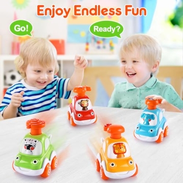 Toy Cars for Toddlers | Fun Press and Go Cars