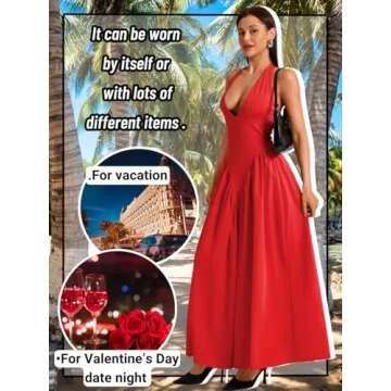 Elegant ChiaoLezhee Halter Maxi Dress for All Occasions