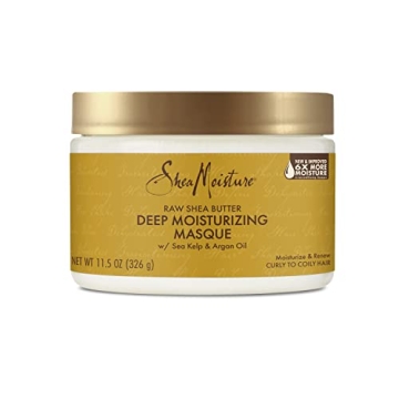 SheaMoisture Raw Shea Butter Deep Moisturizing Masque for Curly Hair - Intense Conditioning and Rene...