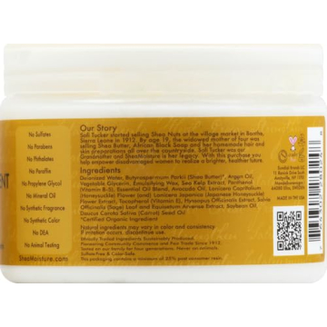 SheaMoisture Raw Shea Butter Hair Masque 12 oz - Moisturizing