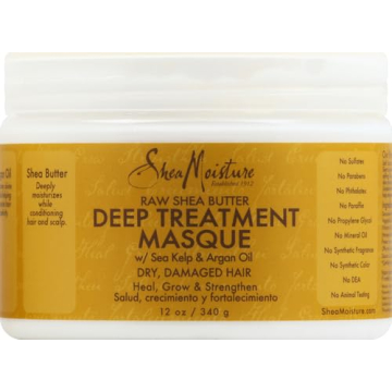 SheaMoisture Raw Shea Butter Hair Masque 12 oz - Moisturizing