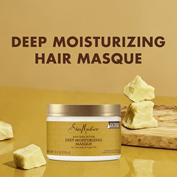 SheaMoisture Raw Shea Butter Hair Masque 12 oz - Moisturizing