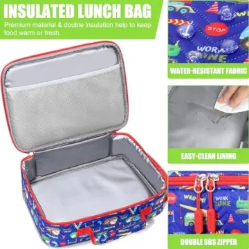 Fimibuke Kids Bento Lunch Box - Perfect for Ages 3-12
