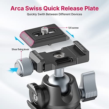 ULANZI MT-47 Aluminum Mini Tripod for DSLR & Smartphones