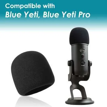 Blue Yeti Pop Filter Set for Superior Sound Quality