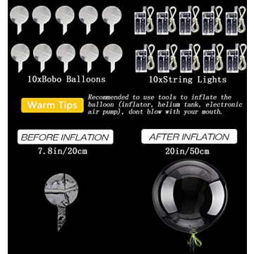 LED Balloons Pack for Events - Illuminate Your Celebrations