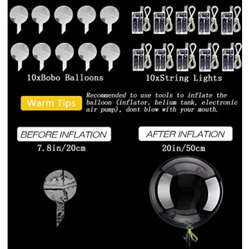 LED Balloons Pack for Events - Illuminate Your Celebrations