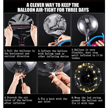 LED Balloons Pack for Events - Illuminate Your Celebrations