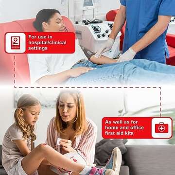 Ever Ready Alcohol Prep Pads - 200 Individually Wrapped Wipes