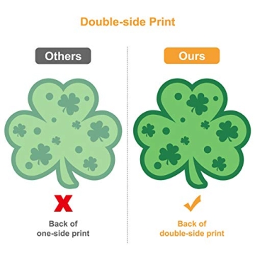 Vibrant St. Patrick's Day Window Clings 109 Pieces