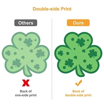 Vibrant St. Patrick's Day Window Clings 109 Pieces