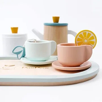 PairPear Wooden Tea Set for Kids: Perfect Gift for Tea Parties