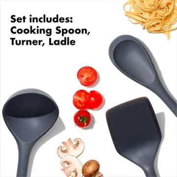 OXO Good Grips 3-Piece Silicone Utensil Set for Cooking
