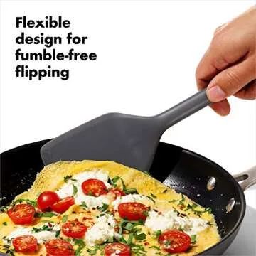 OXO Good Grips 3-Piece Silicone Utensil Set for Cooking