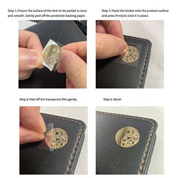 Flower of Life Metal Stickers - 35 pcs Premium Quality