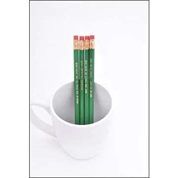 Fresh Prints of CT Yoda Star Wars The Jedi - Inspirational Pencils Engraved With Funny And Motivational Sayings For School And The Office