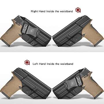 Amberide Holster for Smith & Wesson M&P Shield EZ